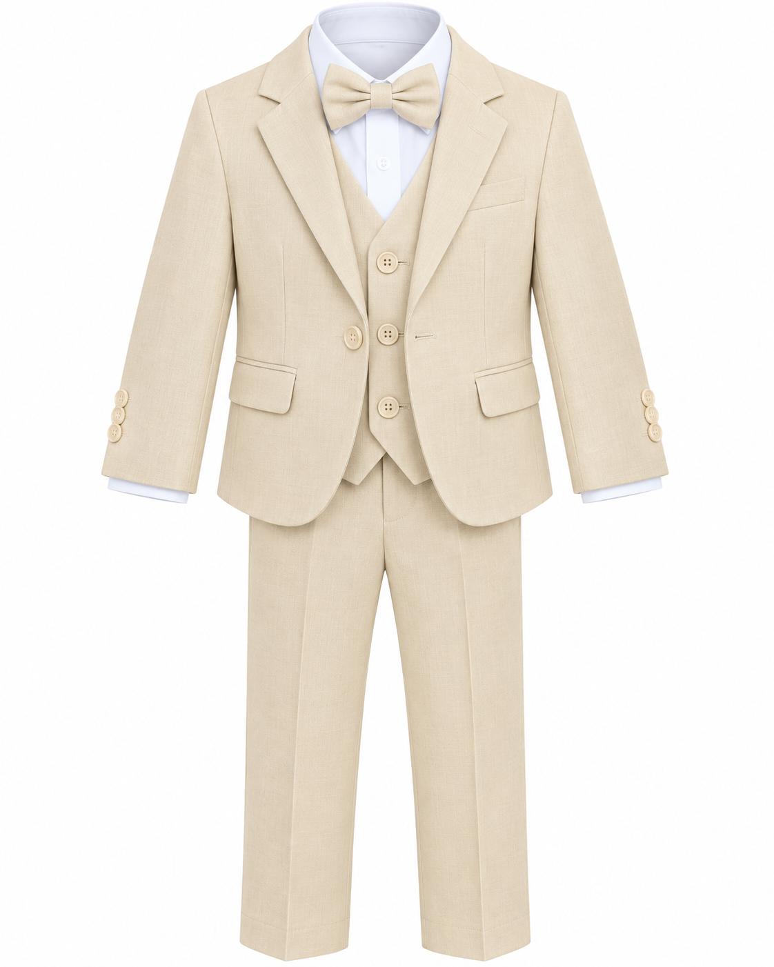Costume garçon 3 pièces beige – Gilgavin