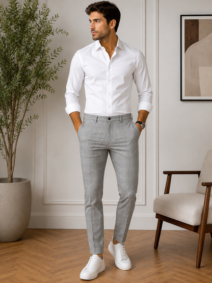 Pantalon à Carreaux DJPLUS