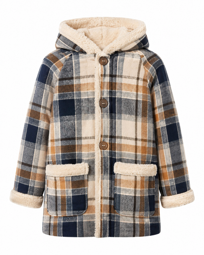 Mayoral 240 Manteau à Carreaux