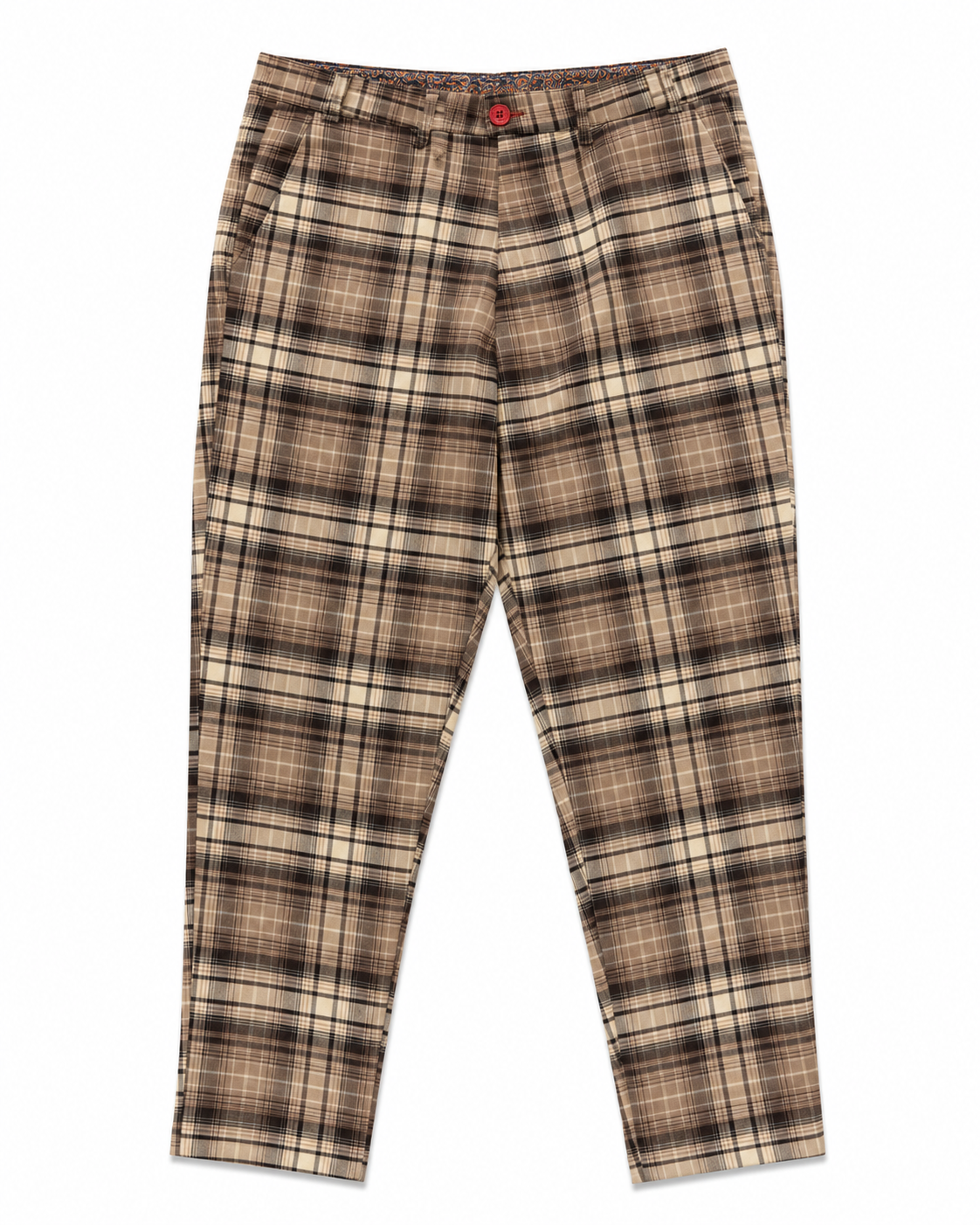 Pantalon Chino Carreaux
