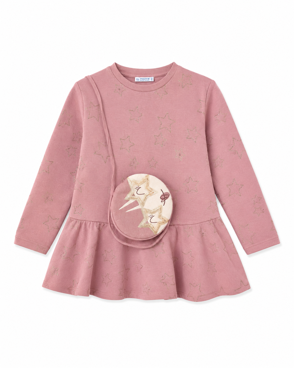 Mayoral Robe en Tricot avec Petit Sac 4931