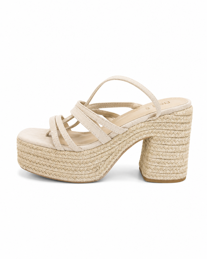 Sandales à talons plateforme